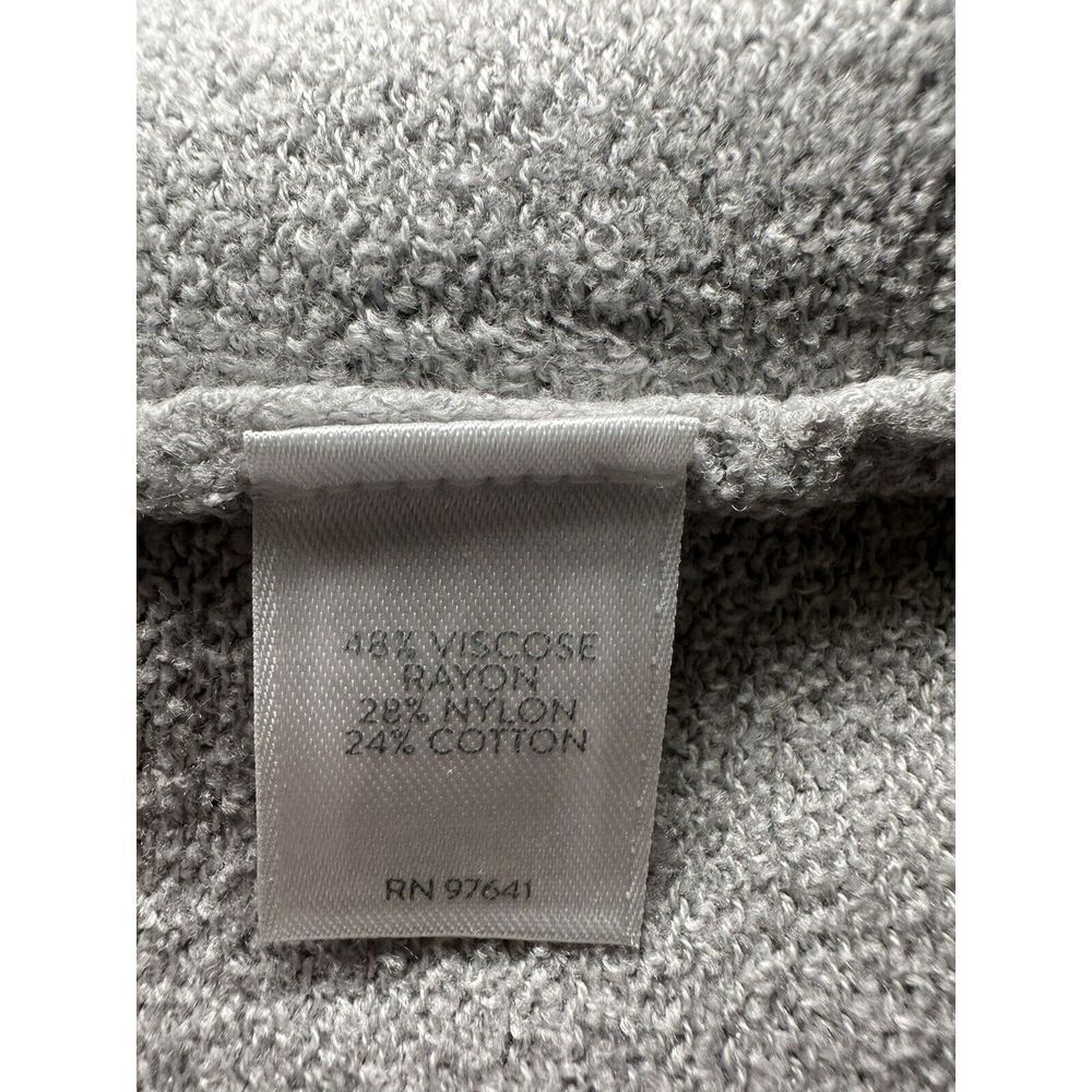 J JILL Grey sweater pullover size 1X Super Soft stretchy Comfy Casual - Picture 8 of 9